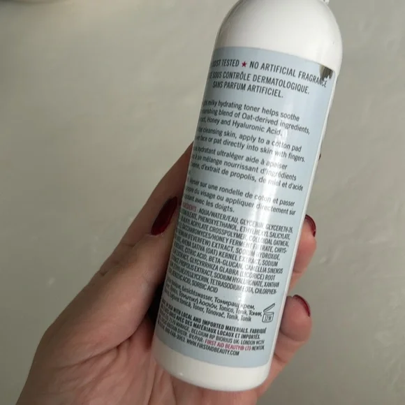 NEW- First Aid Beauty Ultra Repair Wild Oat Hydrating Toner - Picture 4 of 7